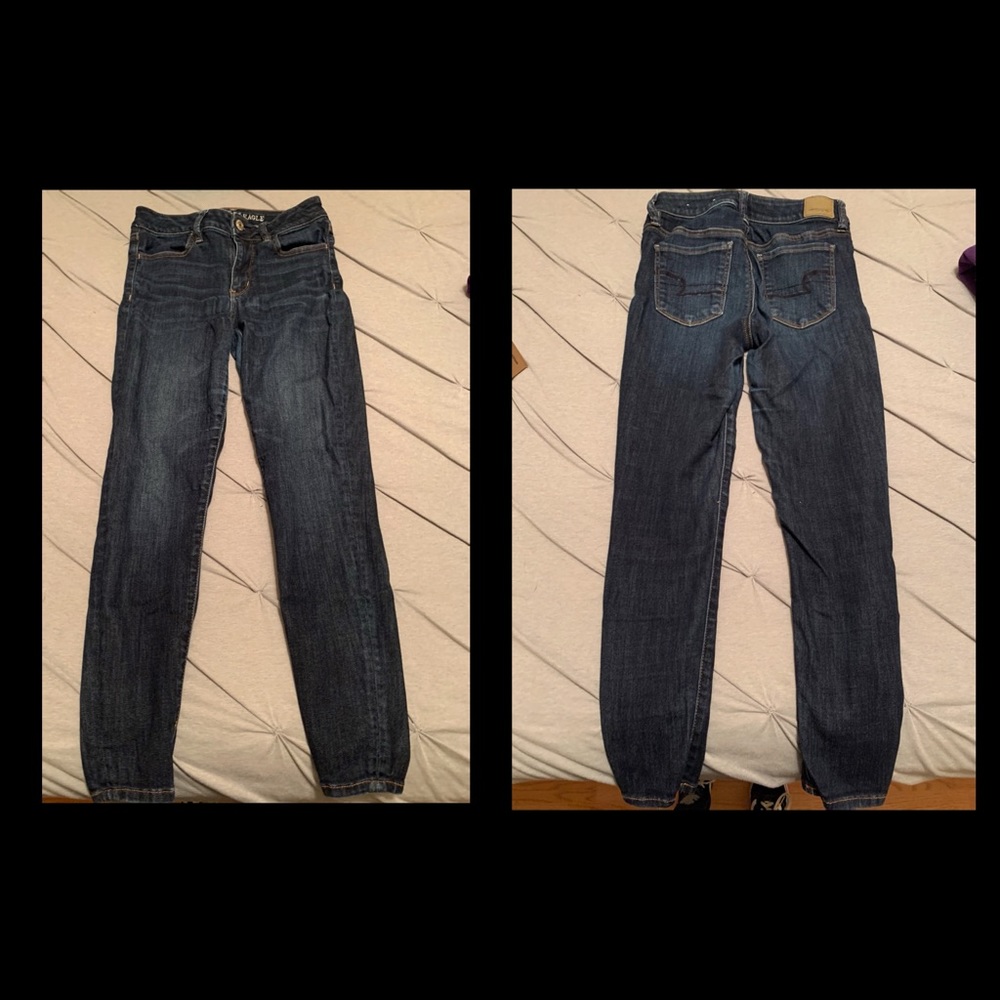 American Eagle High Rise Jegging Short!